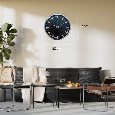 Krom Shadow Prime 52 x 52 Cm Duvar Saati iegxx