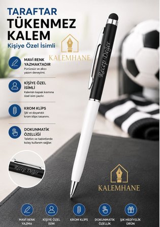 Kalemhane Kişiye Özel Taraftar Tükenmez Kalem Kutulu