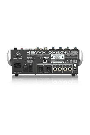 Behringer QX1204USB 12 Kanal Efektli Mikser