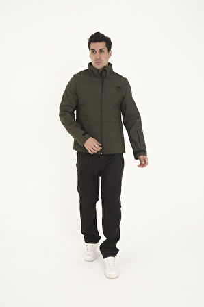 Camp460 Outdoor Tactical Softshell Su & Rüzgara Dayanıklı içi Polarlı Erkek Taktik Mont