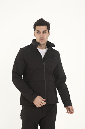 Camp460 Outdoor Tactical Softshell Su & Rüzgara Dayanıklı içi Polarlı Erkek Taktik Mont