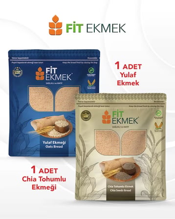 fit Yulafli Lavaş Ekmeği 300gr ve Chia Lavaş Ekmeği 300gr