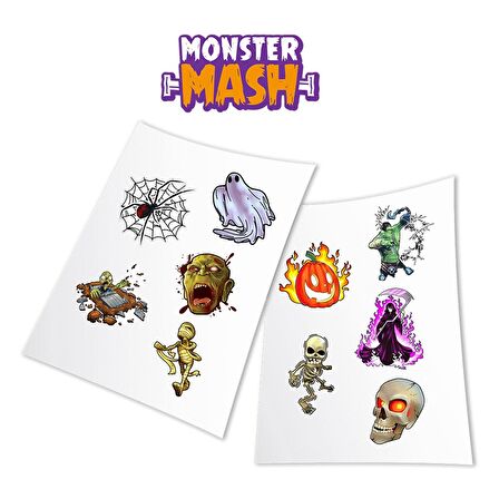 HoloToyz Sticker Monster Mash AR Uyumlu Etiket