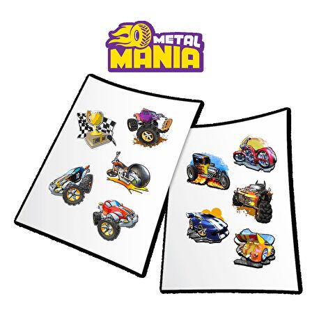 HoloToyz Sticker Metal Mania AR Uyumlu Etiket