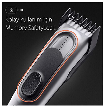 Braun Series 7 HC7390 Erkekler İçin 17 Uzunluk Ayarına Sahip Saç Kesme Makinesi