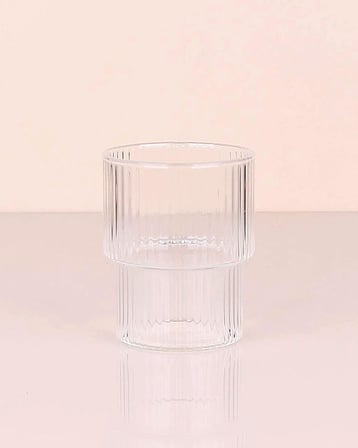 Cam Kupa Bardağı Origami Bardak 300ml