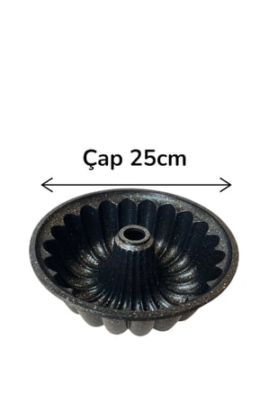 Alüminyum Döküm Granit Kek Kalıbı 25cm