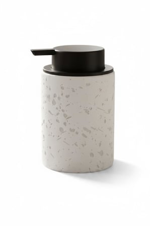 Stoneware Sıvı Sabunluk Beyaz 48996