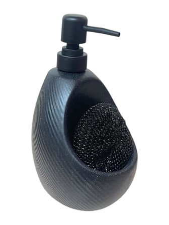 Porselen Sıvı Sabunluk 500ml Püskürtme Boya Siyah 3559