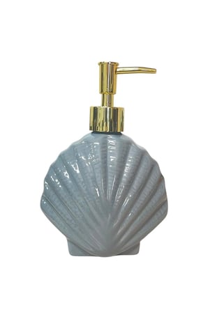 Stoneware Sıvı Sabunluk İstiridye Gri 40266
