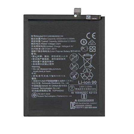  Huawei P20 ile Uyumlu İthal Pil