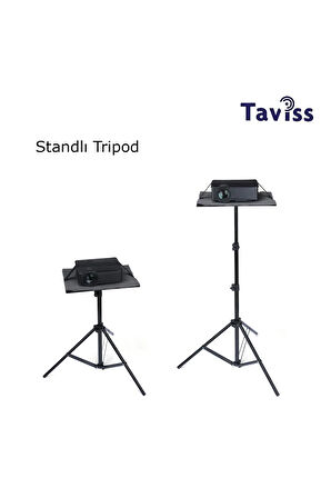 Stand Tripod -projeksiyon Sehpası 59 Cm & 152 Cm Yükseklik