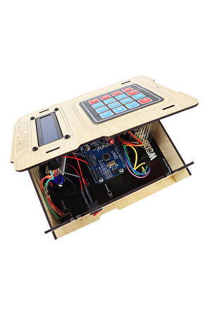 Wood-Kit STEM Robotik Kodlama DIY Mucit Seti - Hesap Makinesi