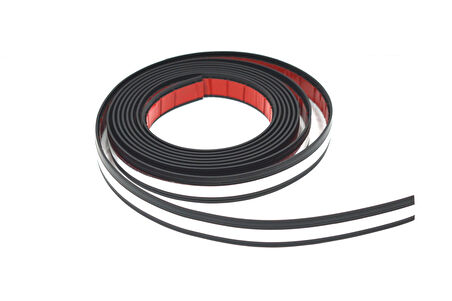 Ortası Krom 15 mm 3 metre Krom Nikelaj Şerit