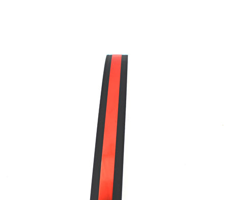 Ortası Kırmızı 15 mm 3 metre Nikelaj Şerit