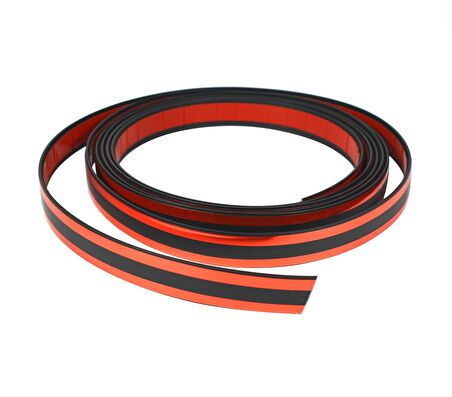 Çift Şerit Kırmızı 15-20 mm 3 metre Nikelaj Şerit