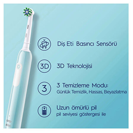 Oral-B Pro Series 1 Şarjlı Mavi Diş Fırçası ve Seyahat Kabı