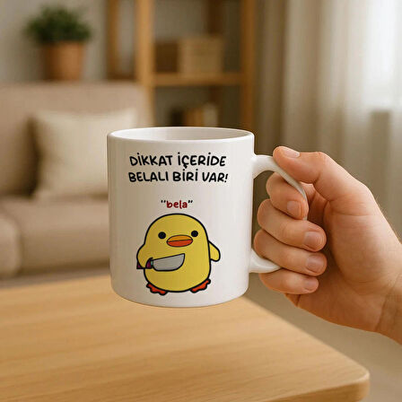 Belalı Civciv Kupa Bardak