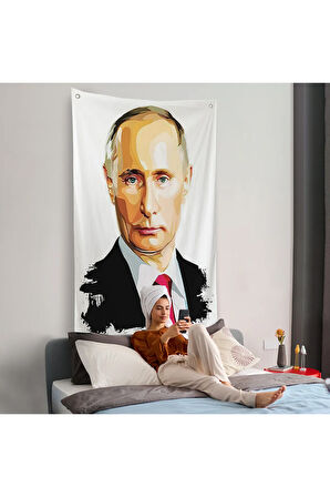 Vladimir Putin - Rusya Devlet Başkanı Duvar Örtüsü-7958