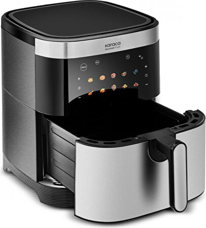 Karaca Gourmet 9l Smart Color Screen Geniş Hazne Inox Airfryer