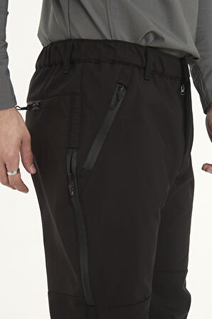 Camp595 Outdoor Tactical Softshell Su Ve Rüzgara Dayanıklı içi Polarlı Kışlık Erkek Taktik Pantolon