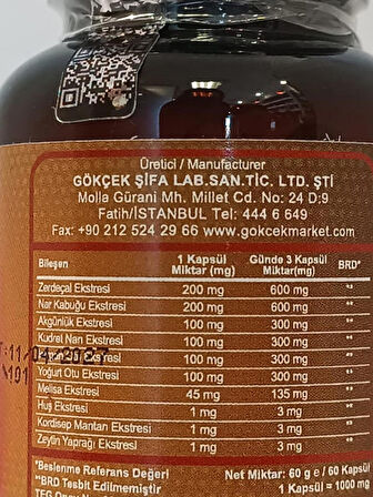 Zerdeçal Kapsül (Turmeric Capsule)