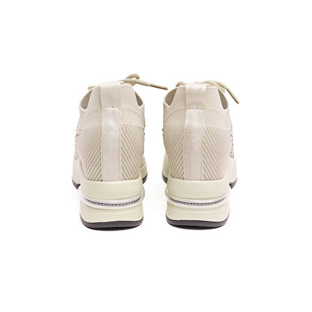 Yüksek Taban Taşlı Kadın Sneaker