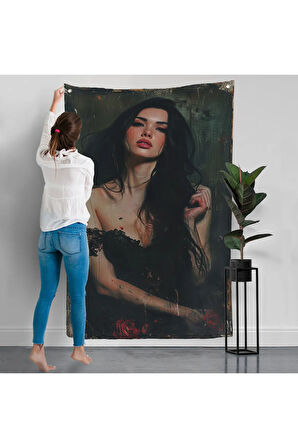 Bohem Kadın Duvar Örtüsü-7960