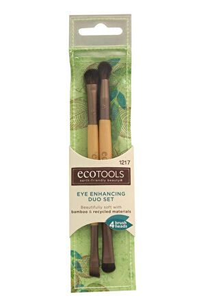 Ecotools Ec-1217 Eye Enhancing Duo Brush 2li Göz Fırçası