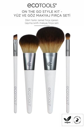 On The Go Style Kit - Yüz ve Göz Makyaj Fırça Seti