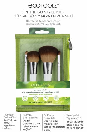 On The Go Style Kit - Yüz ve Göz Makyaj Fırça Seti