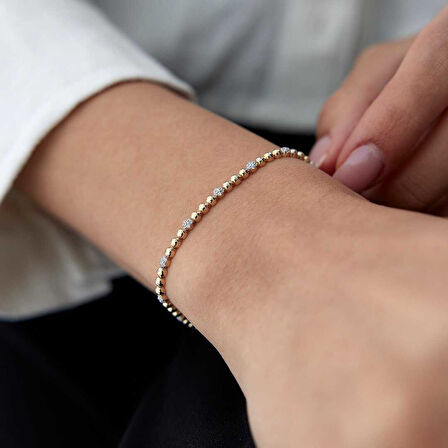 Stone Ball Slim Bileklik
