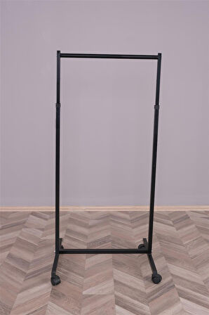 Black Tek Katlı Elbise Askılığıı