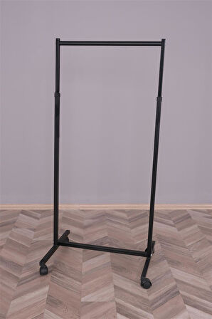 Black Tek Katlı Elbise Askılığıı