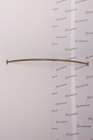 Gold Oval Köşe Kabin Borusu