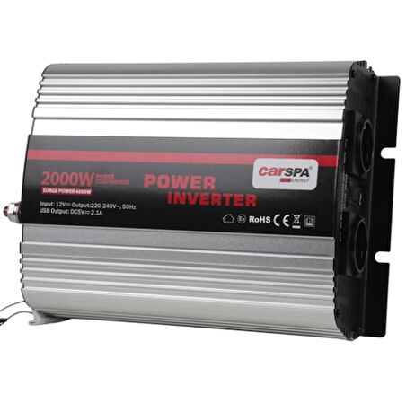 Carspa 2000W 24V Modifiye Sinüs İnverter Off-Grid