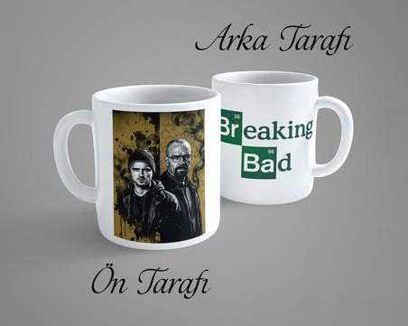 Breaking Bad 4 Porselen Kupa Bardak