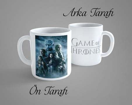 Game Of Thrones 2 Porselen Kupa Bardak