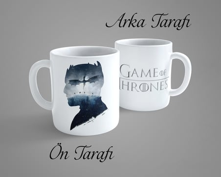 Game Of Thrones Buz Kral Porselen Kupa Bardak