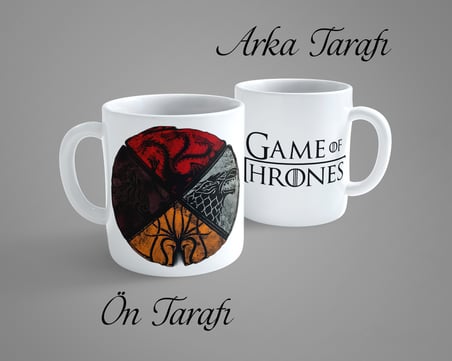 Game Of Thrones Porselen Kupa Bardak