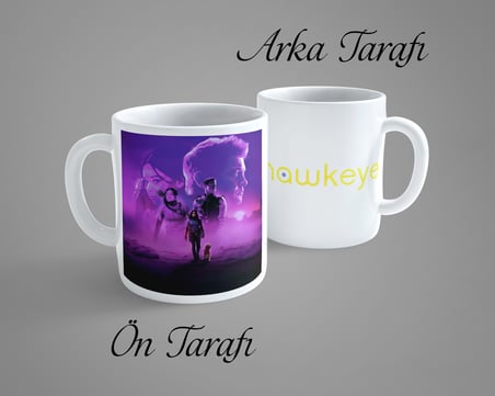 Hawkeye 2 Porselen Kupa Bardak