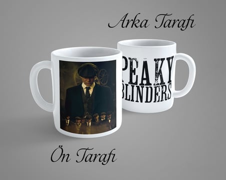 Peaky Blinders 2 Porselen Kupa Bardak
