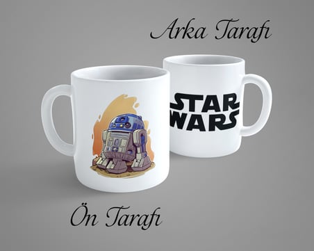 R2-D2 Porselen Kupa Bardak