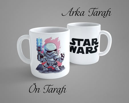 Storm Troopers Porselen Kupa Bardak