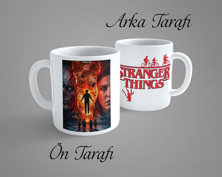 Stranger Things 4 Porselen Kupa Bardak