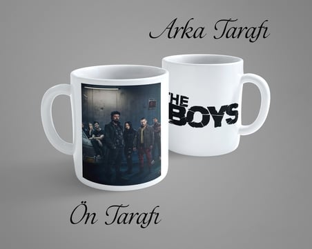 The Boys 3 Porselen Kupa Bardak