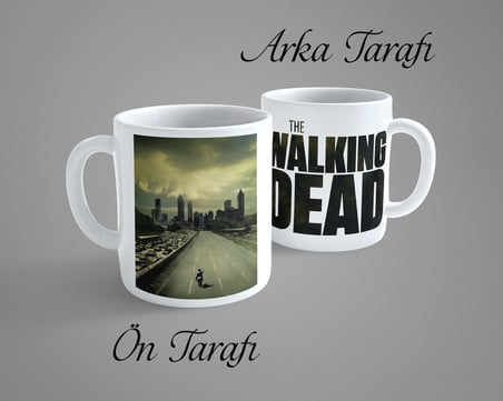 The Walking Dead Porselen Kupa Bardak