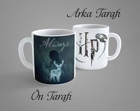 Harry Potter Always 2 Porselen Kupa Bardak