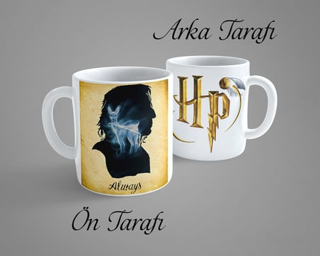Harry Potter Always Porselen Kupa Bardak