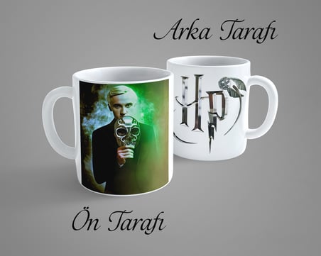 Harry Potter Draco Malfoy 2 Porselen Kupa Bardak